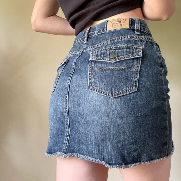 Tommy Hilfiger Denim Mini Skirt - Picture 3 of 8